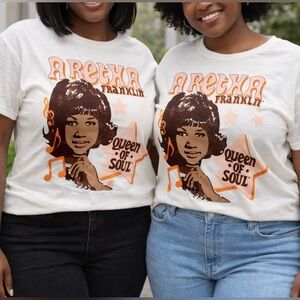 Aretha Franklin T-Shirt Size L NWT